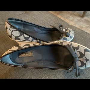 Coach wedge dress shoes